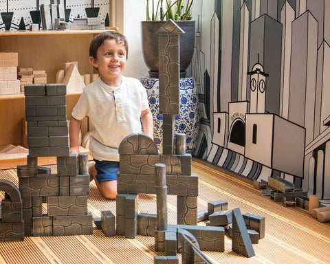 100 Piece Large Unit Rocks Set Unit Rocks Unit Bricks