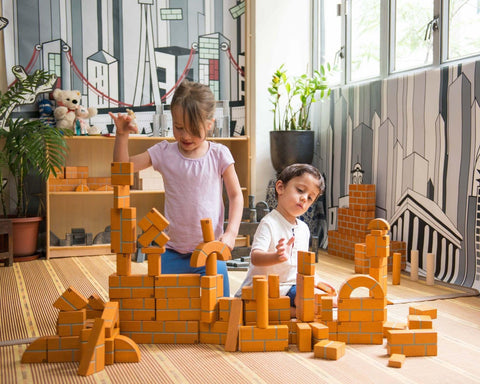100 Piece Large Unit Bricks Set Unit Bricks Unit Bricks