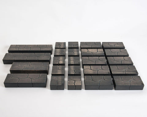 24 Piece Large Unit Rocks Set Unit Bricks Unit Bricks
